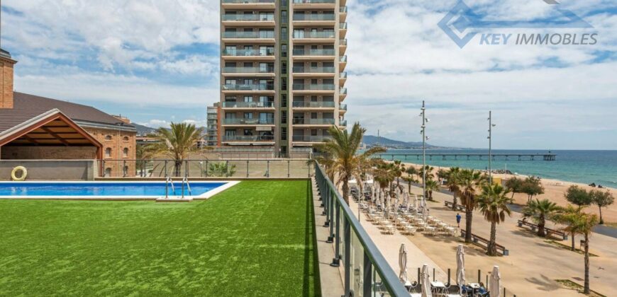 Piso en primera línea de mar – Badalona puerto